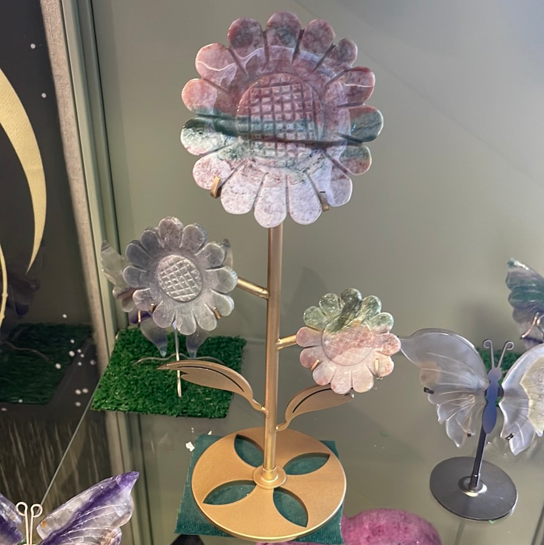 Ocean Jasper Flower set