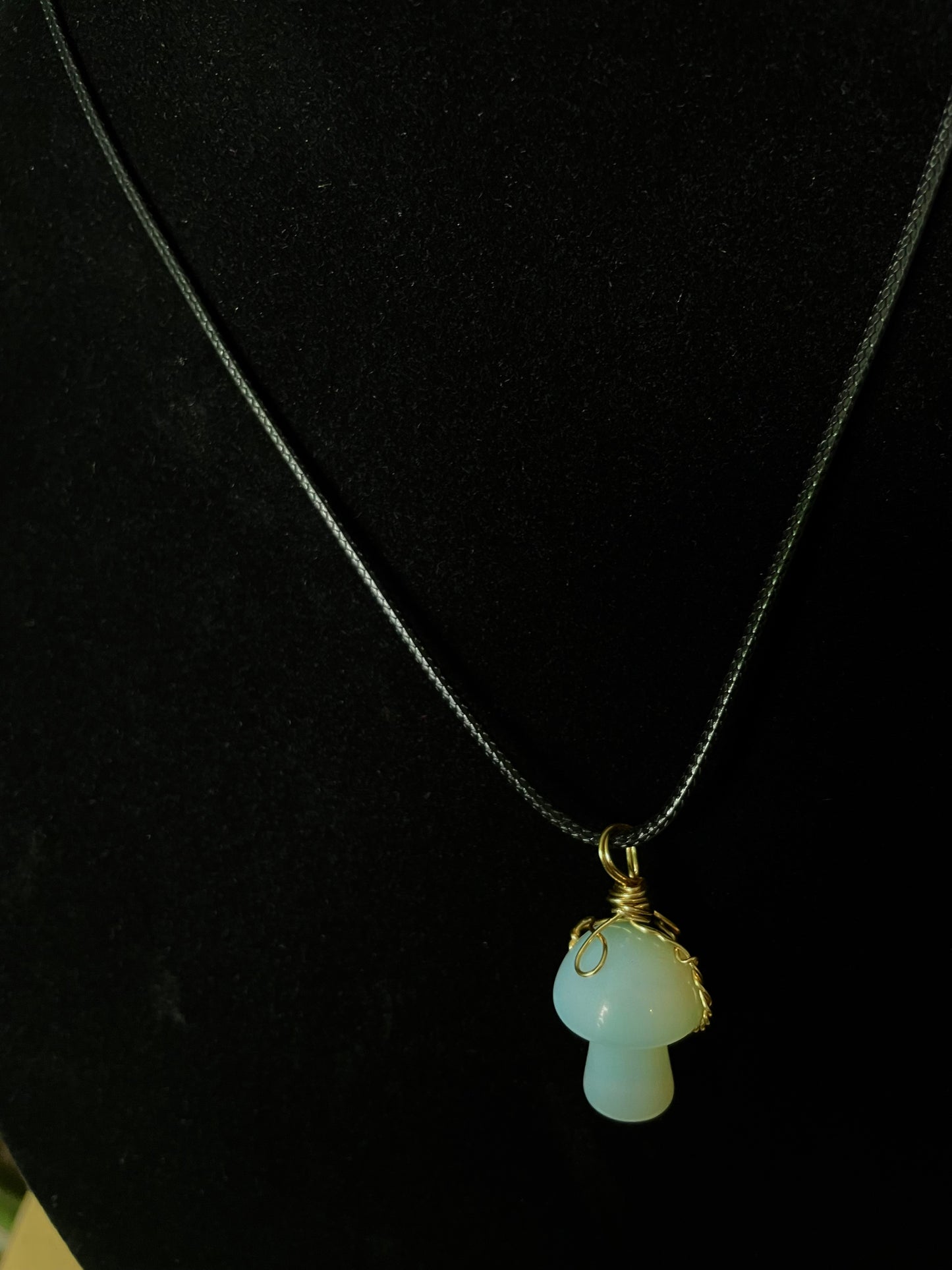 Opalite Mushroom necklace