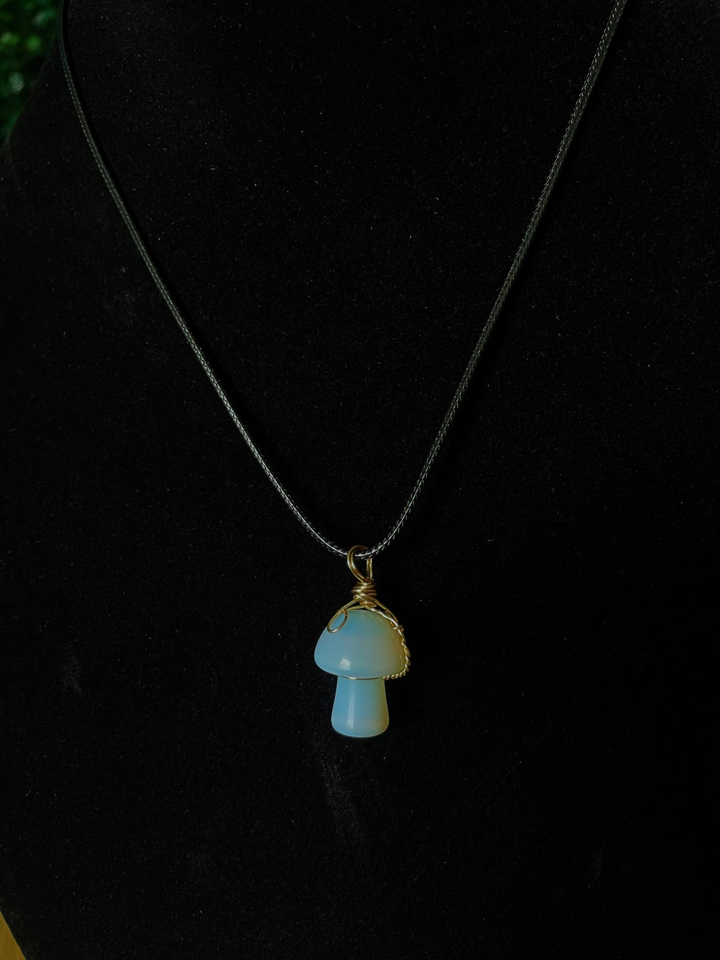 Opalite Mushroom necklace