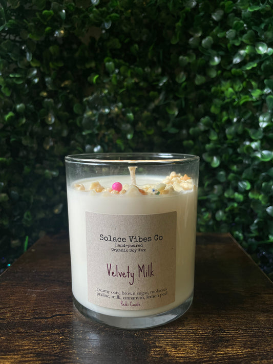 Velvety Milk Reiki Candle