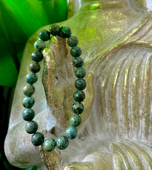 African Turquoise beaded bracelet