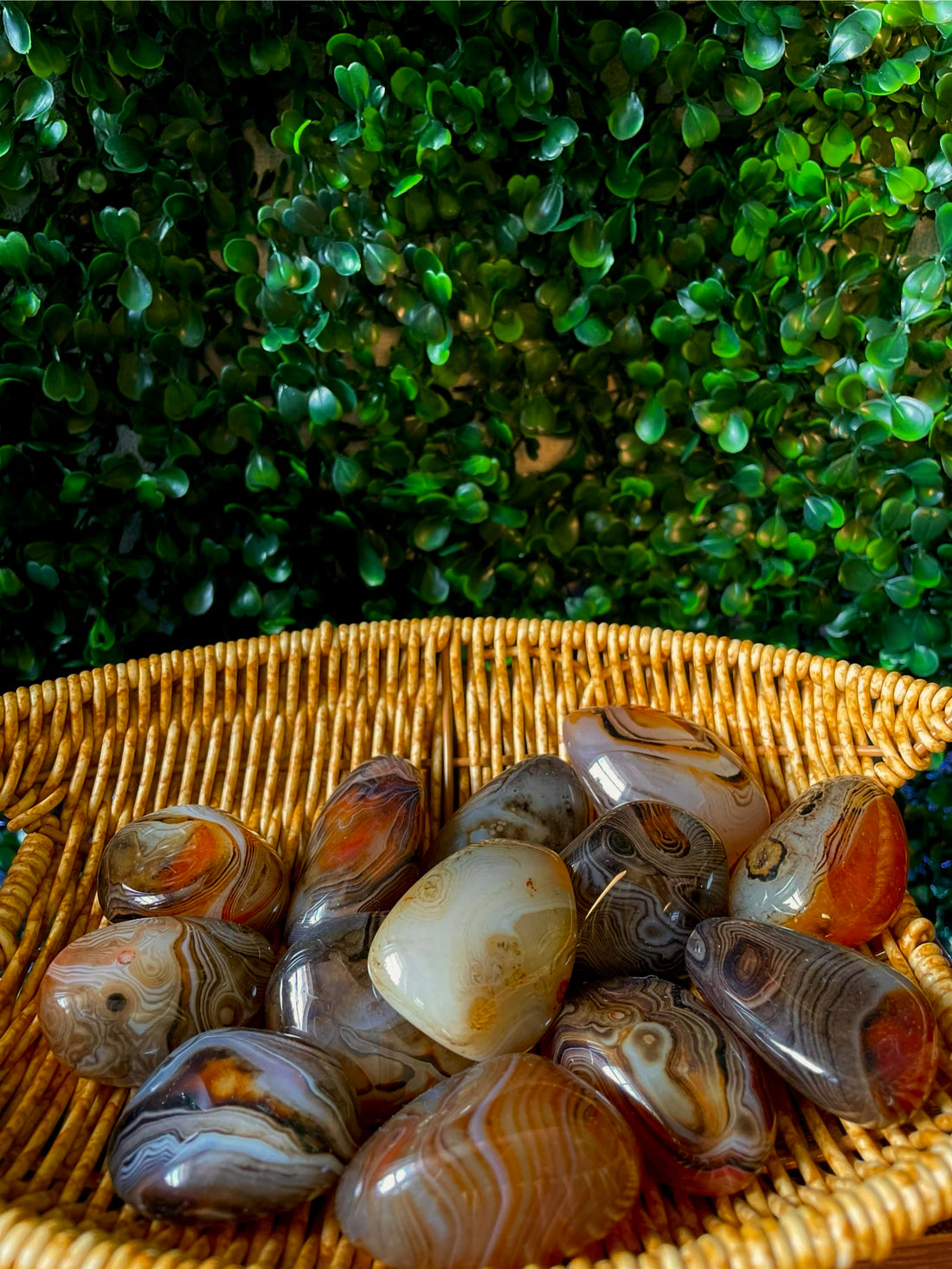 Sardonyx Palm Stone.