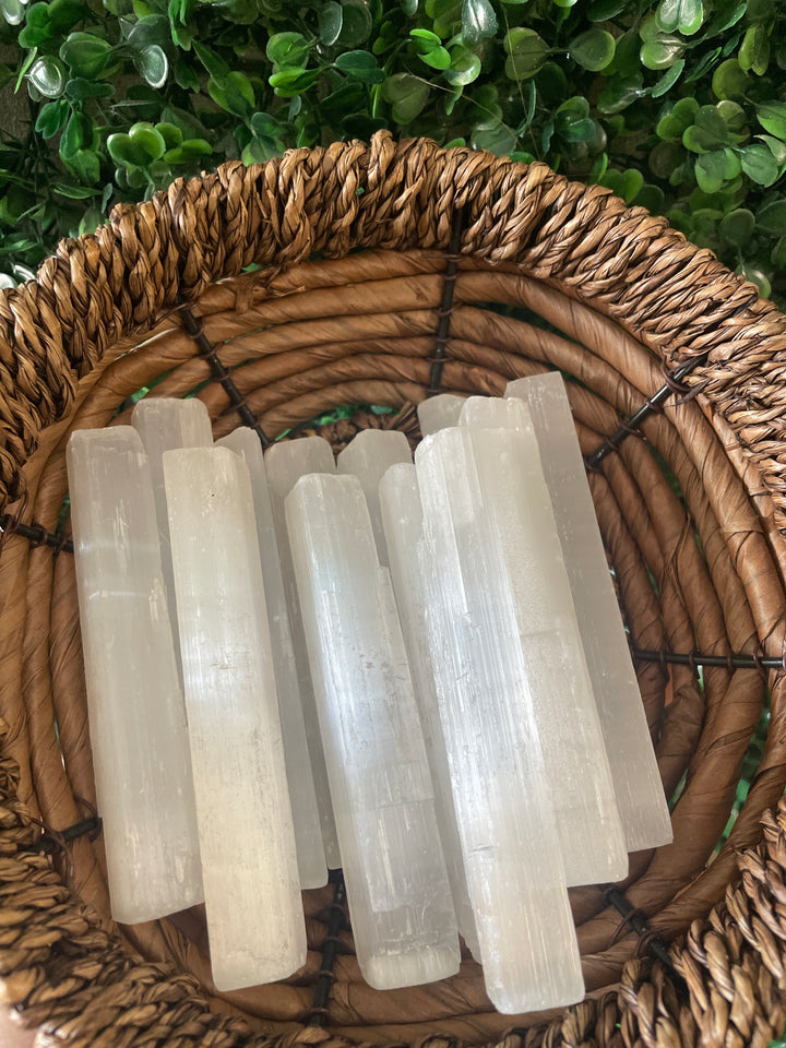 Selenite 4” stick