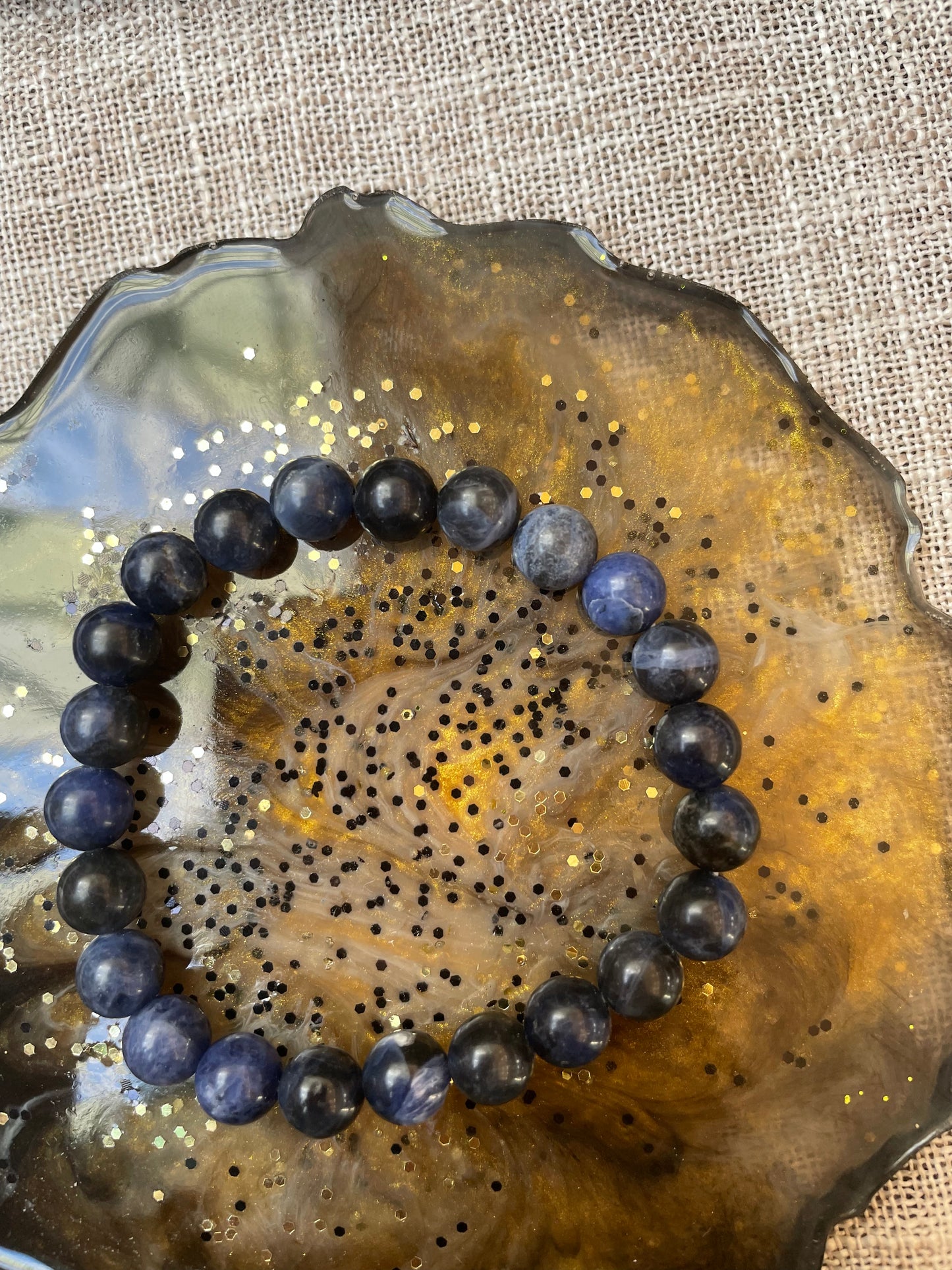 Sodalite Bead Bracelet